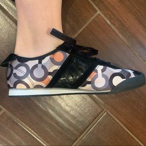 Coach Logo Tennis Shoes